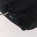 PRADA Backpack Nylon Navy Silver Auth bs33304-17