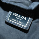 PRADA Backpack Nylon Navy Silver Auth bs33304-22