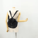 PRADA Backpack Nylon Navy Silver Auth bs33304-25