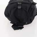 PRADA Backpack Nylon Navy Silver Auth bs33304-6