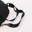 PRADA Backpack Nylon Navy Silver Auth bs33304-7
