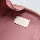 Christian Dior Trotter Canvas Pouch PVC Pink Silver Auth bs33307-14