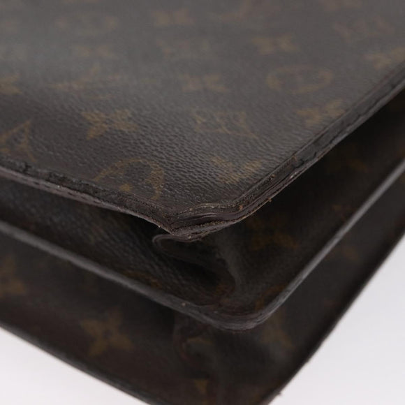 LOUIS VUITTON Monogram Serviette Conseiller Briefcase M53331 LV Auth bs33308