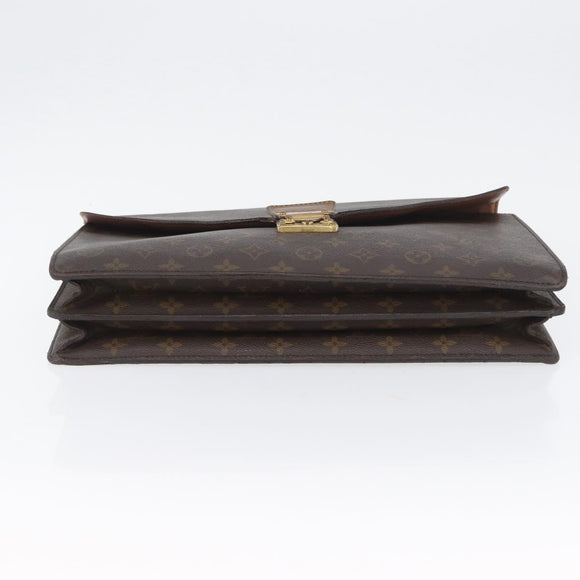 LOUIS VUITTON Monogram Serviette Conseiller Briefcase M53331 LV Auth bs33308