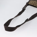 GUCCI GG Canvas Umhängetasche Beige Silber 122793 Auth bs33310-7