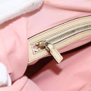 GUCCI GG Canvas Sherry Line Tote Bag Pink Gold 139260 Auth bs33311-19
