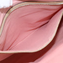 GUCCI GG Canvas Sherry Line Tote Bag Pink Gold 139260 Auth bs33311-12