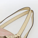 GUCCI GG Canvas Sherry Line Tote Bag Pink Gold 139260 Auth bs33311-8