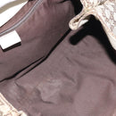 GUCCI GG Canvas Handtasche Web Sherry Line Beige Gold 211935 Auth bs33313-11