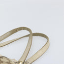 GUCCI GG Canvas Handtasche Web Sherry Line Beige Gold 211935 Auth bs33313-14