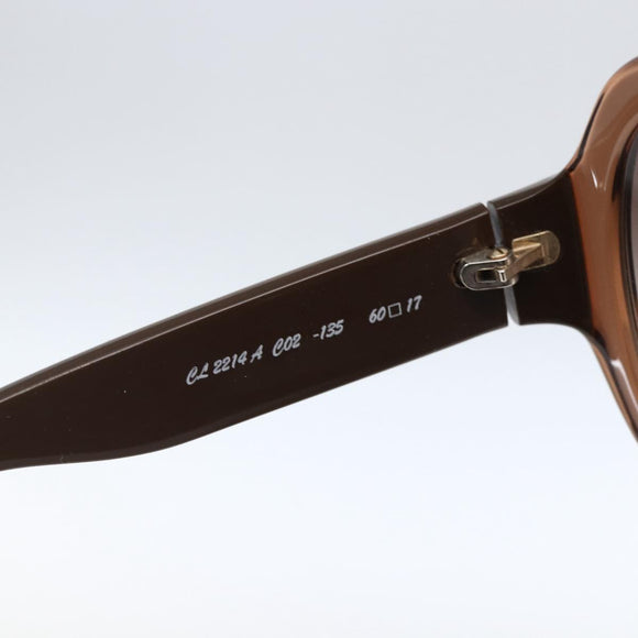Chloe Sunglasses plastic Brown Auth bs33314