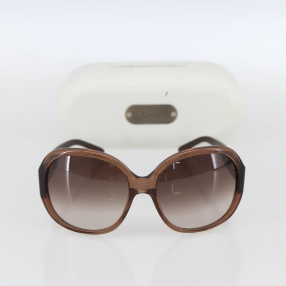 Chloe Sunglasses plastic Brown Auth bs33314