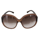 Chloe Sunglasses plastic Brown Auth bs33314-2