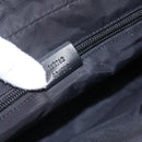 GUCCI GG Canvas Guccissima Clutch Bag Leather nylon Black 162782 Auth bs33316-22