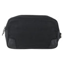 GUCCI GG Canvas Guccissima Clutch Bag Leather nylon Black 162782 Auth bs33316-3
