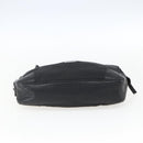 GUCCI GG Canvas Guccissima Clutch Bag Leather nylon Black 162782 Auth bs33316-9