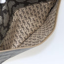 SAINT LAURENT Clutch Bag PVC Canvas Gray Auth bs33321-19