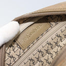 SAINT LAURENT Shoulder Bag PVC Canvas Gray Auth bs33323-10
