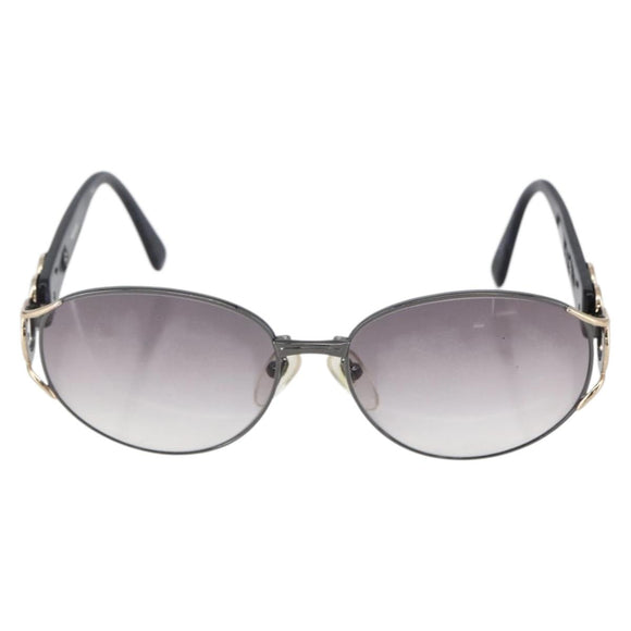 SAINT LAURENT Sunglasses metal Black Auth bs33326