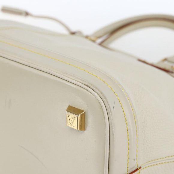 LOUIS VUITTON Suhari Rock It PM Handtasche Weiß M91887 LV Auth bs33327A