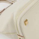 LOUIS VUITTON Suhari Rock It PM Handtasche Weiß M91887 LV Auth bs33327A-16