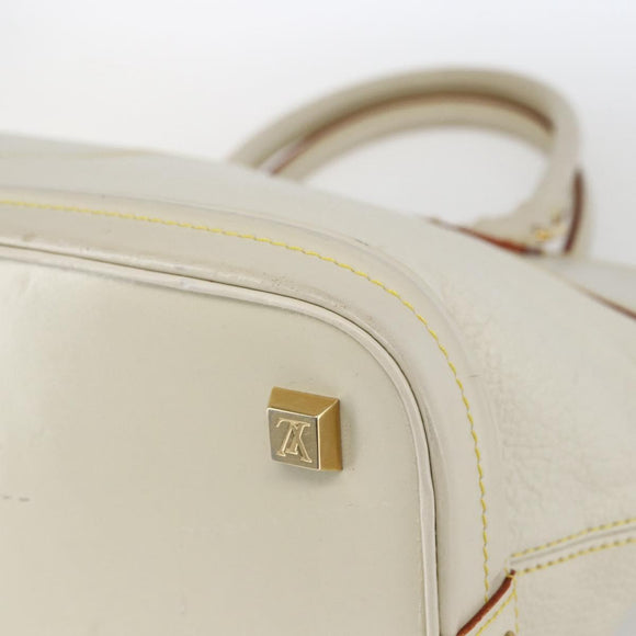 LOUIS VUITTON Suhari Rock It PM Handtasche Weiß M91887 LV Auth bs33327A