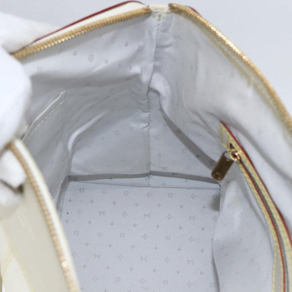 LOUIS VUITTON Suhari Rock It PM Handtasche Weiß M91887 LV Auth bs33327A