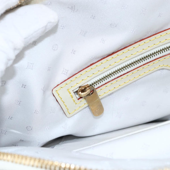 LOUIS VUITTON Suhari Rock It PM Handtasche Weiß M91887 LV Auth bs33327A