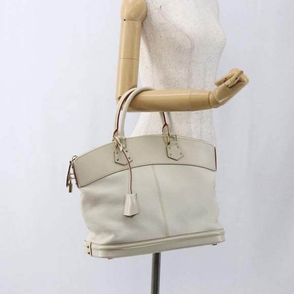 LOUIS VUITTON Suhari Rock It PM Handtasche Weiß M91887 LV Auth bs33327A