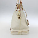 LOUIS VUITTON Suhari Rock It PM Handtasche Weiß M91887 LV Auth bs33327A-3