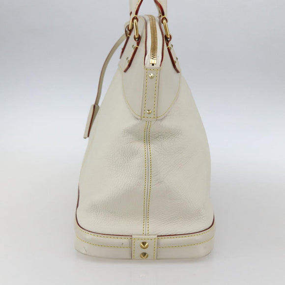 LOUIS VUITTON Suhari Rock It PM Handtasche Weiß M91887 LV Auth bs33327A