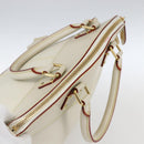 LOUIS VUITTON Suhari Rock It PM Handtasche Weiß M91887 LV Auth bs33327A-7