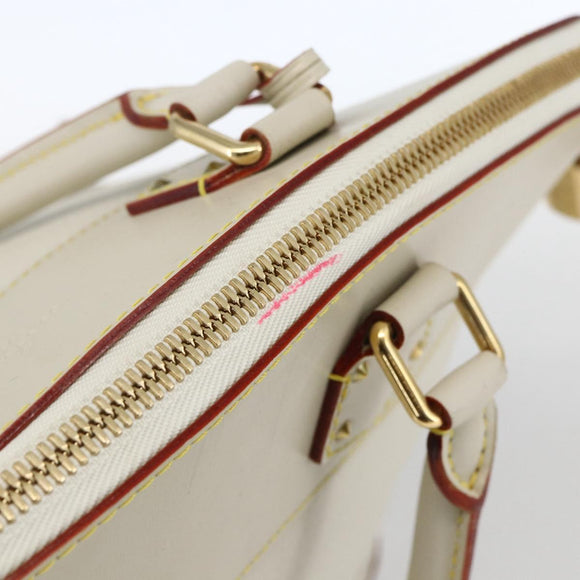 LOUIS VUITTON Suhari Rock It PM Handtasche Weiß M91887 LV Auth bs33327A