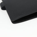 LOUIS VUITTON Epi Agenda MM Day Planner Cover Black R20042 LV Auth bs33328-11