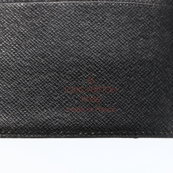 LOUIS VUITTON Epi Agenda MM Day Planner Cover Black R20042 LV Auth bs33328
