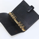 LOUIS VUITTON Epi Agenda MM Day Planner Cover Black R20042 LV Auth bs33328-13