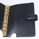 LOUIS VUITTON Epi Agenda MM Day Planner Cover Black R20042 LV Auth bs33328-15
