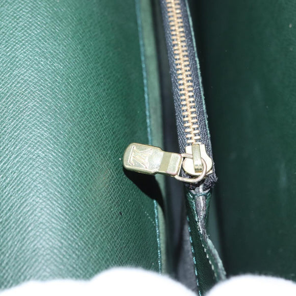 LOUIS VUITTON Taiga Tashkent Business Bag Epicea M30084 LV Auth bs33329