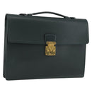 LOUIS VUITTON Taiga Serviette Kourad Business Bag Epicea T16786 LV Auth bs33330-1