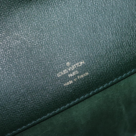 LOUIS VUITTON Taiga Serviette Kourad Business Bag Epicea T16786 LV Auth bs33330
