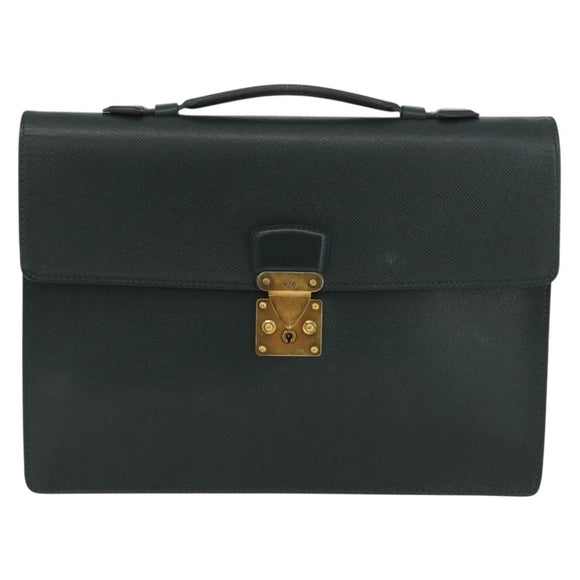 LOUIS VUITTON Taiga Serviette Kourad Business Bag Epicea T16786 LV Auth bs33330