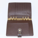 LOUIS VUITTON Damier Ebene Agenda MM Day Planner Cover R20240 LV Auth bs33333-8