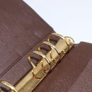 LOUIS VUITTON Damier Ebene Agenda MM Day Planner Cover R20240 LV Auth bs33333-10