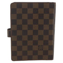 LOUIS VUITTON Damier Ebene Agenda MM Day Planner Cover R20240 LV Auth bs33333-2