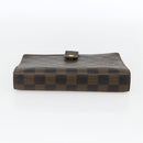 LOUIS VUITTON Damier Ebene Agenda MM Day Planner Cover R20240 LV Auth bs33333-4