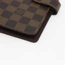 LOUIS VUITTON Damier Ebene Agenda MM Day Planner Cover R20240 LV Auth bs33333-14