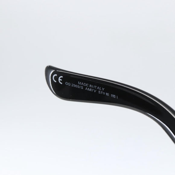 GUCCI Sunglasses plastic Brown Auth bs33337