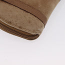 GUCCI Bamboo Handtas Nylon 2-weg Bruin Zilver 039 1705 0701 Auth bs33342-12