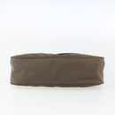 PRADA Accessory Pouch Nylon Brown Auth bs33343-9