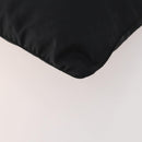 PRADA Shoulder Bag Nylon Black Silver Auth bs33344-16